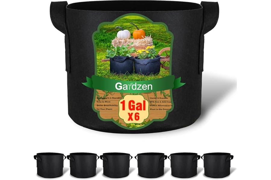 Best 1-Gallon Aeration Fabric Grow Bags 2026
