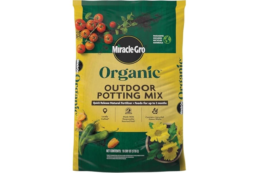 Best Organic Potting Mix for Outdoor Containers 2026