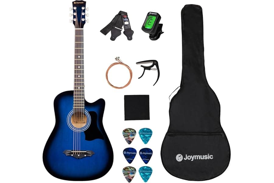 Beginner Acoustic Guitar Kit: Complete Bundle for New Players