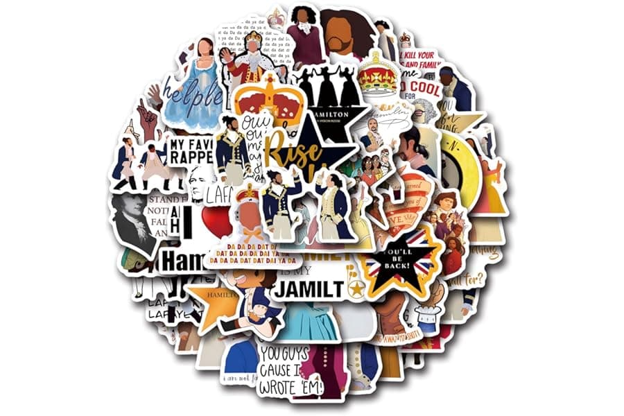 50PC Water Bottle Stickers Pack for Kids