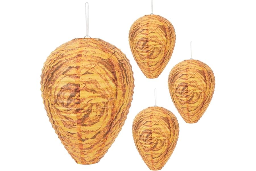 Best Paper Wasp Nest Decoy Hanging Wasp Nest Stay Away From Wasps Hornets Yellow Jackets - Top Picks for 2026