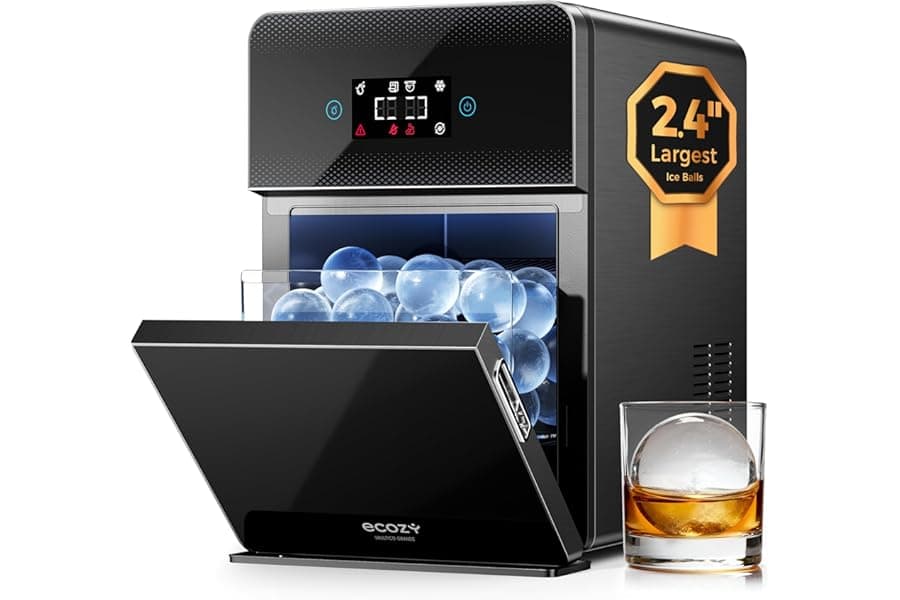 Clear Ice Ball Maker with CrystalFlux Technology