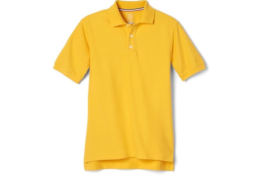 Kids' Pique Polo Shirt - Comfortable & Durable