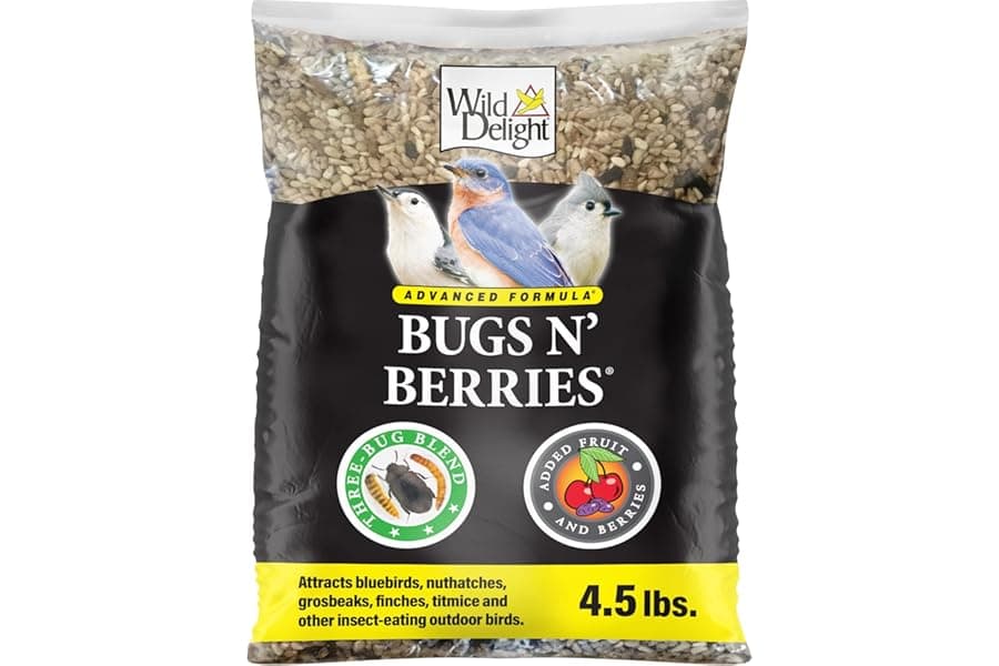 Best Wild Delight Advanced Formula Bugs N Berries Wild Bird Food 4.5 Lbs - Top Picks for 2026