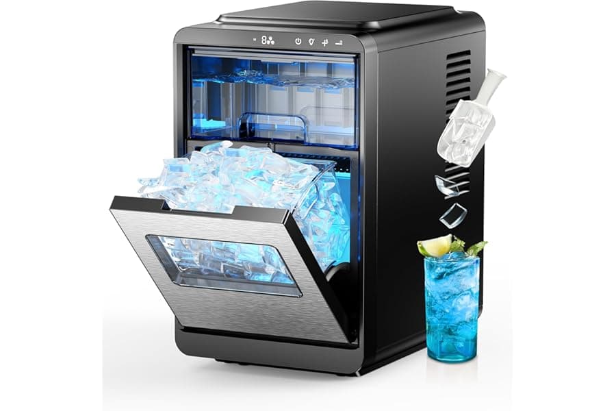 Best Clear Crescent Ice Maker 35lbs Daily 2026
