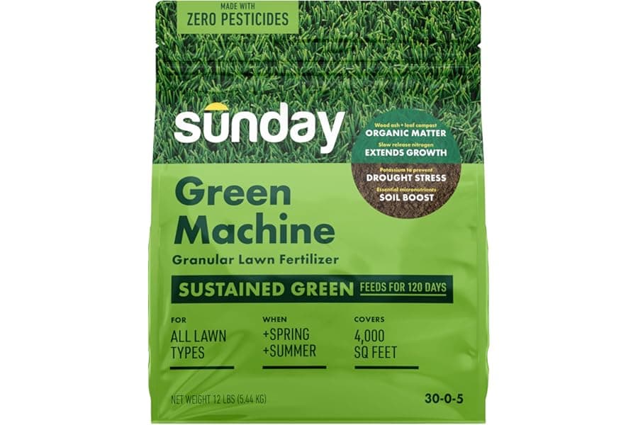 Granular Lawn Fertilizer - 30-0-5 for 4,000 Sq Ft