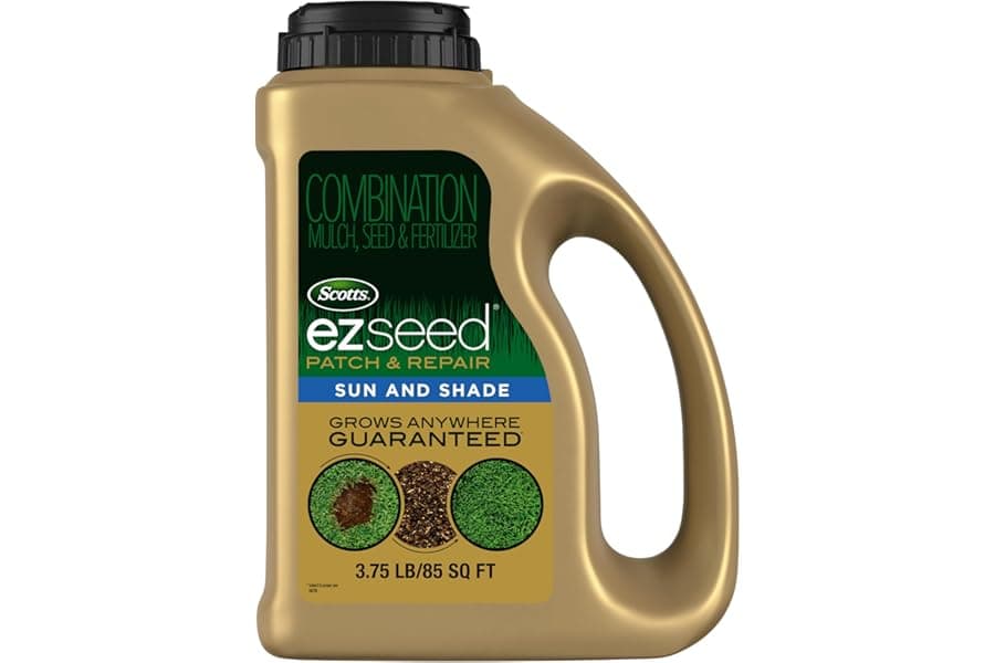 Seed Patch & Repair Kit for Bare Lawn Spots - 85 sq ft