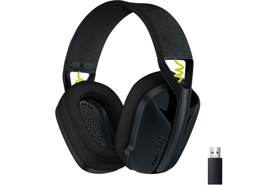 Lightweight Wireless Gaming Headset with 18h Battery