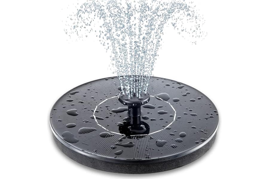 Best Solar Bird Bath Water Fountain 2026