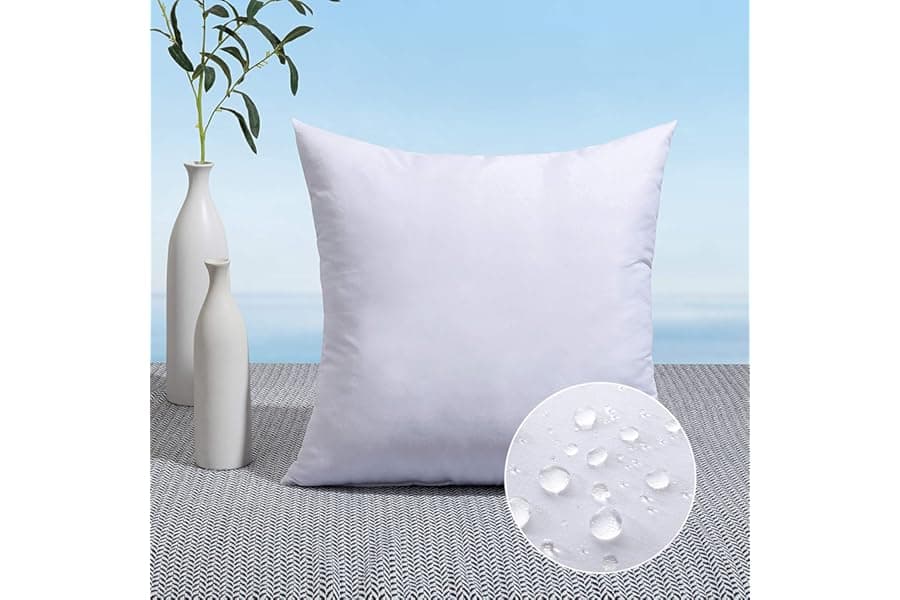 Best 12x12 Water-Resistant Pillow Inserts 2026