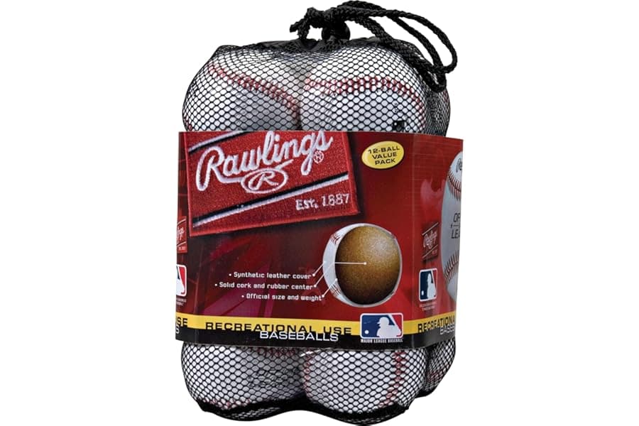 Best Youth Practice Baseballs for 2026 | Bulk 12-Pack
