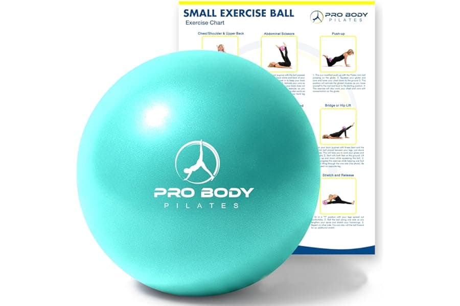 Best Small Exercise Ball for Pilates, Yoga & Core Training
