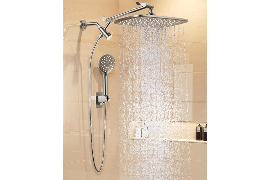 Dual Rain & Handheld Shower System Combo