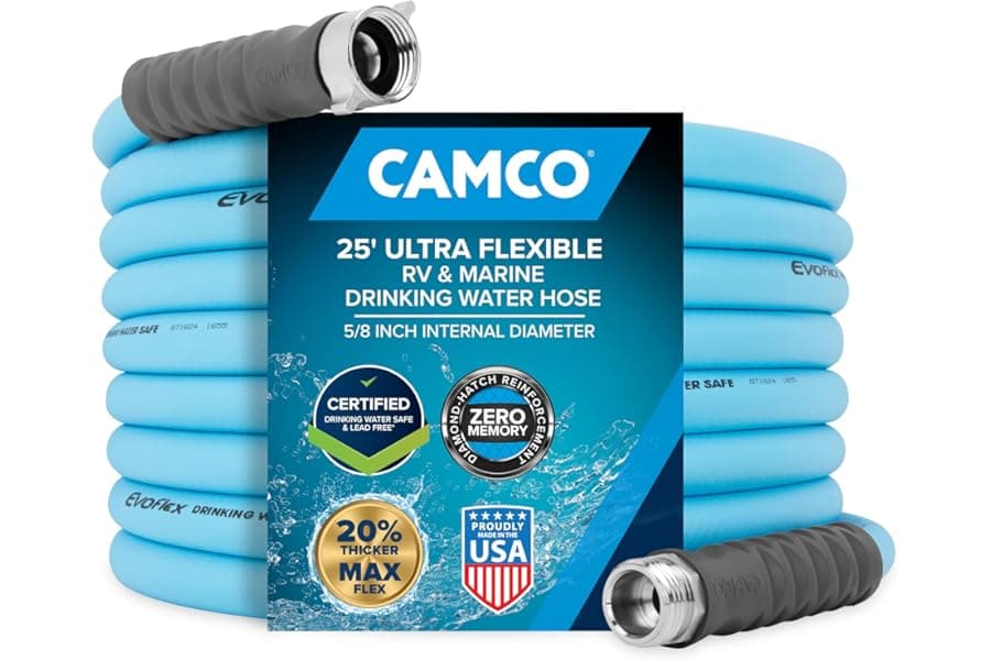 Best 25-Ft Flexible RV Drinking Water Hose