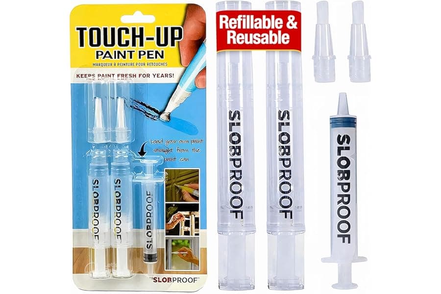 Refillable Touch-Up Paint Pen for Walls & Furniture