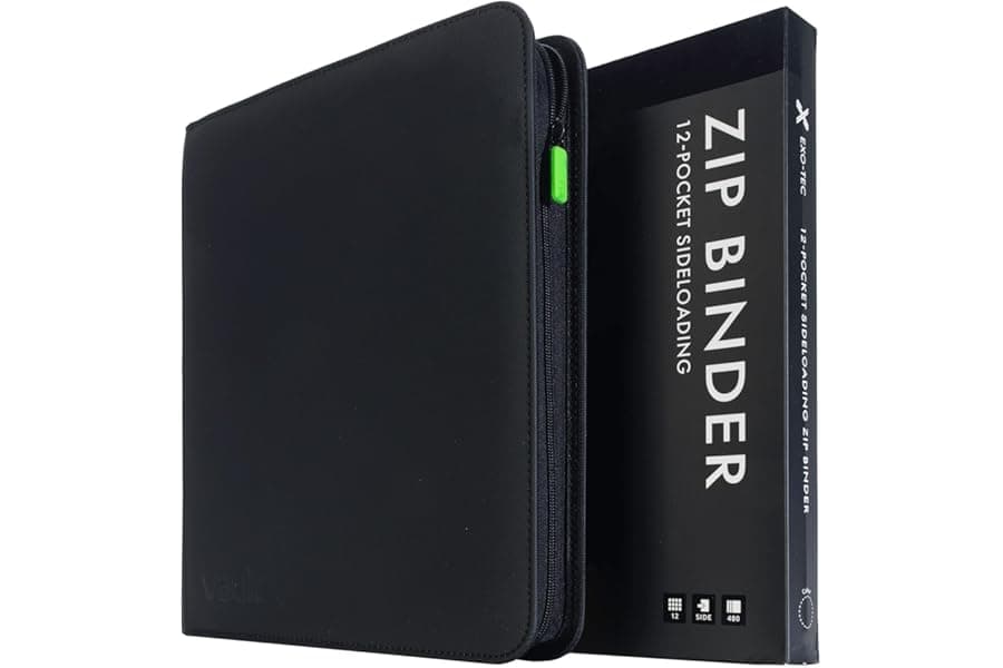 Premium Trading Card Binder with 480 Card Capacity