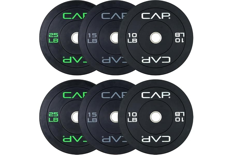 Olympic Bumper Plates for Strength Training at Home