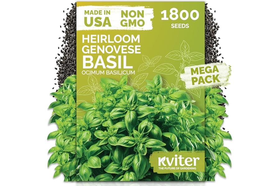 Best Genovese Basil Seeds for Home Gardens 2026