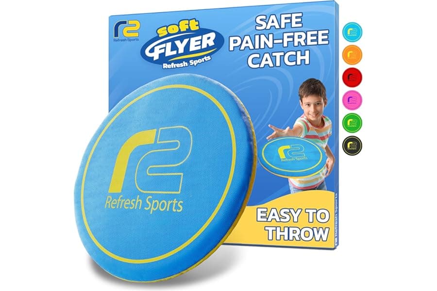 Soft Flying Disc for Kids - Safe Frisbee Toy