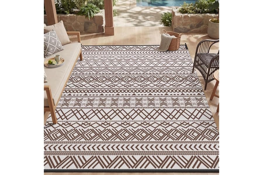 Waterproof Outdoor Rugs for Patios & Camping