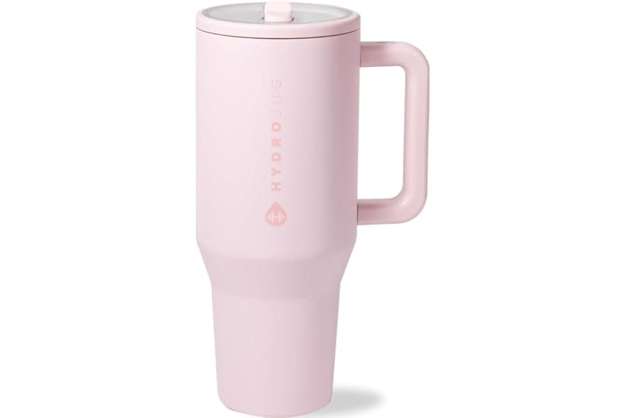 Leak-Resistant Insulated Water Bottle with Flip Straw