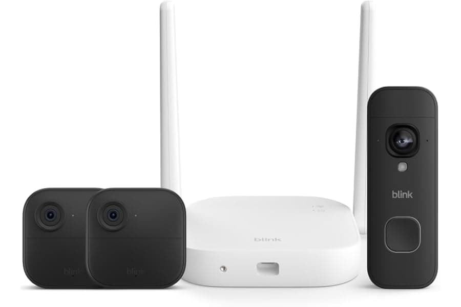 Extended Range Wireless Outdoor Camera & Doorbell System