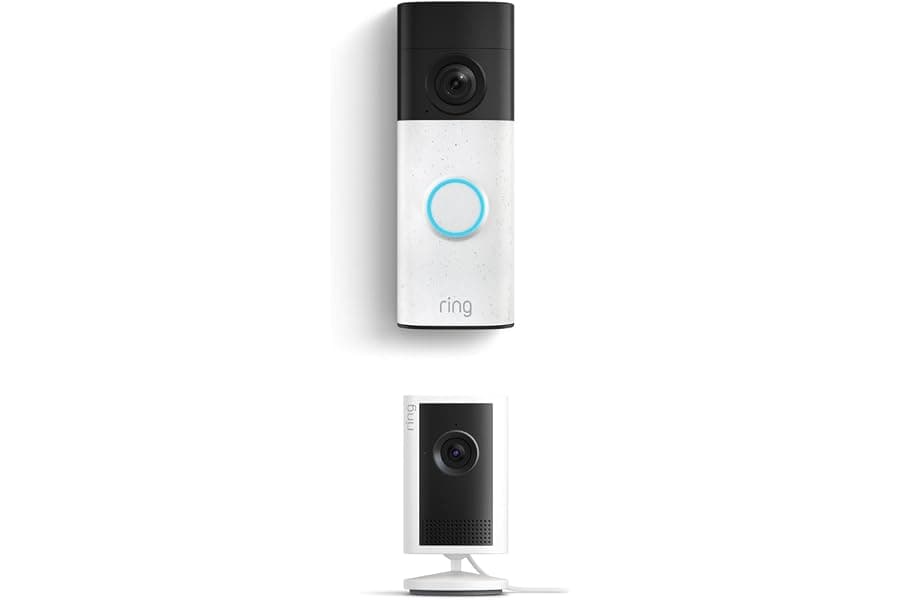 Smart Video Doorbell With Indoor Camera Bundle
