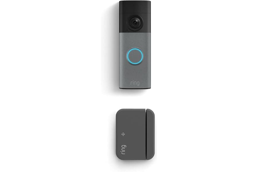 Smart Battery Doorbell with Door Sensor