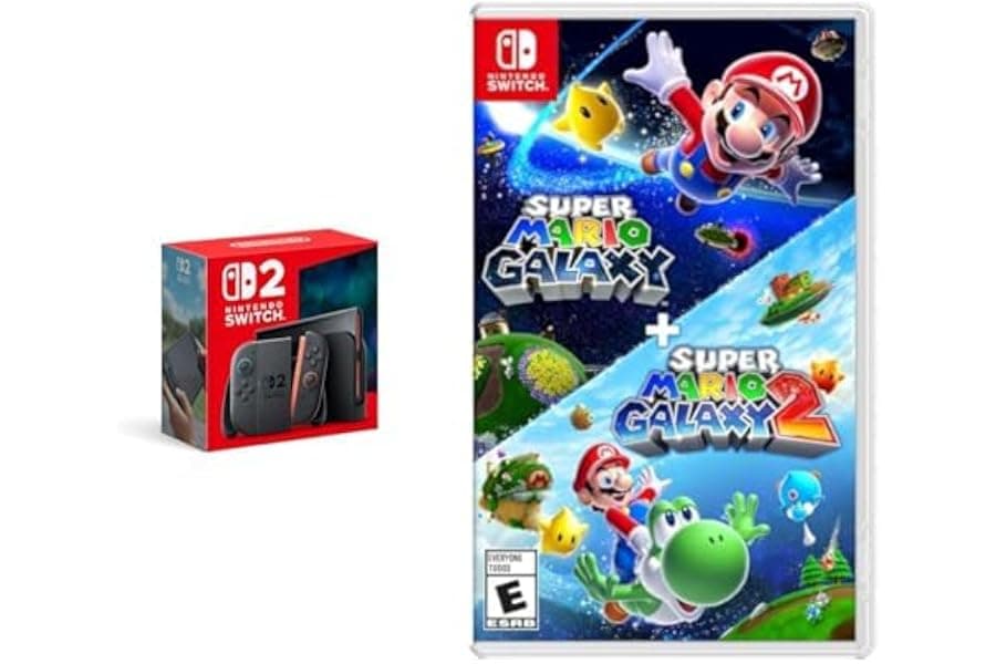 Dual Mario Galaxy Bundle for Latest Gaming Console