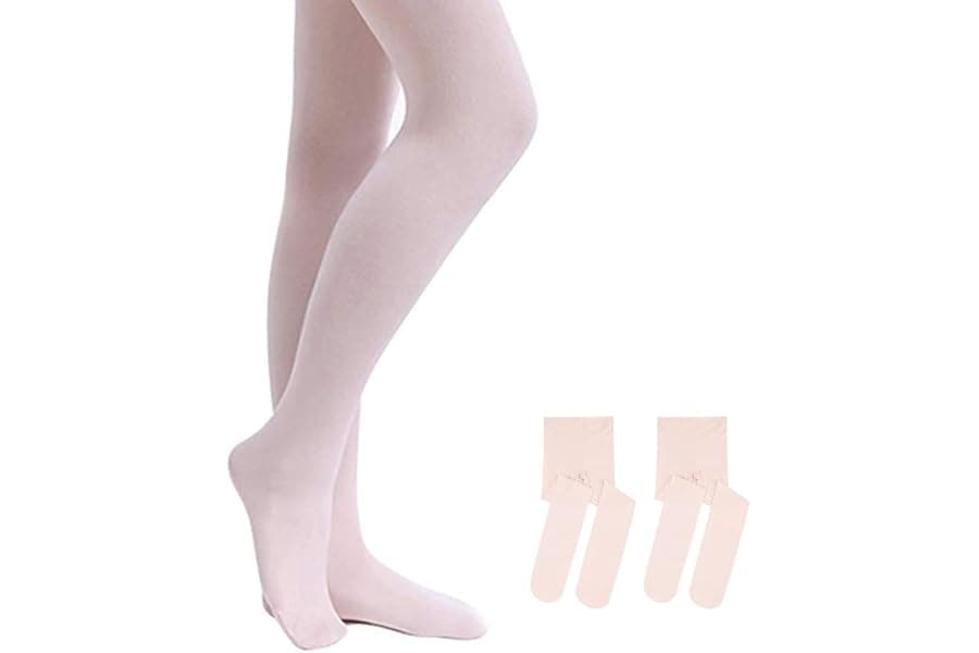 Girls' Ultra Soft Pro Dance Tight - Ballet Footed