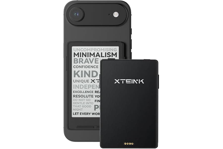 Ultra-Thin Pocket E-Ink Reader with Magnetic Charging