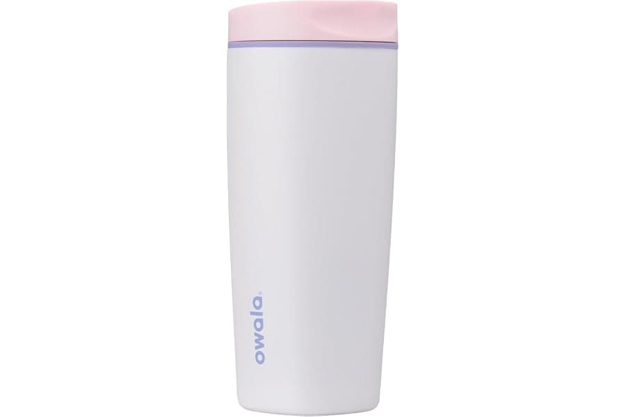 Insulated Travel Coffee Cup with Slider Lid