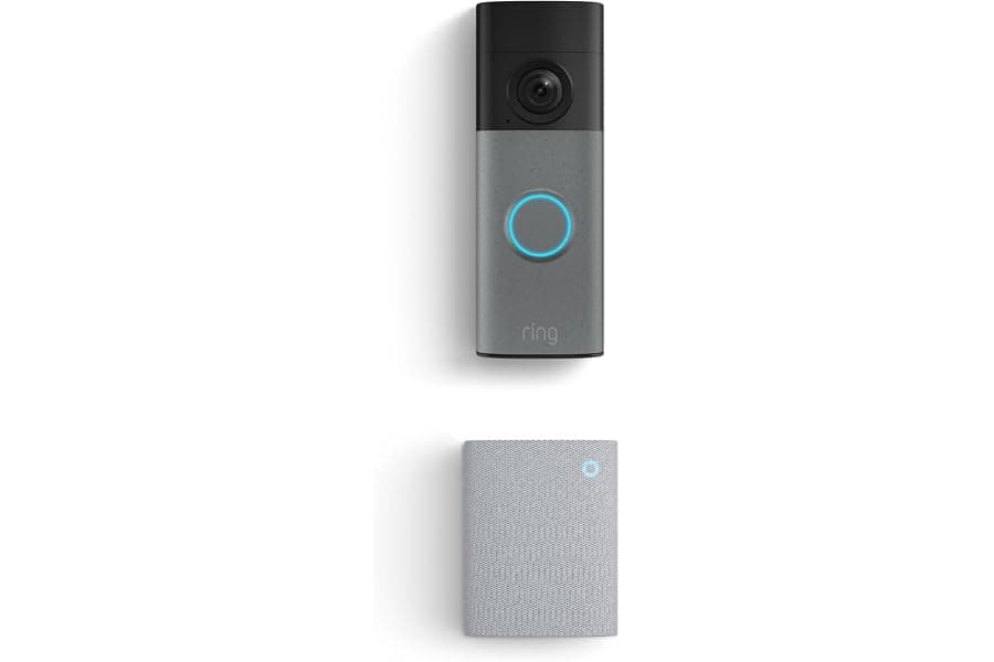 Smart Video Doorbell with Wireless Chime System