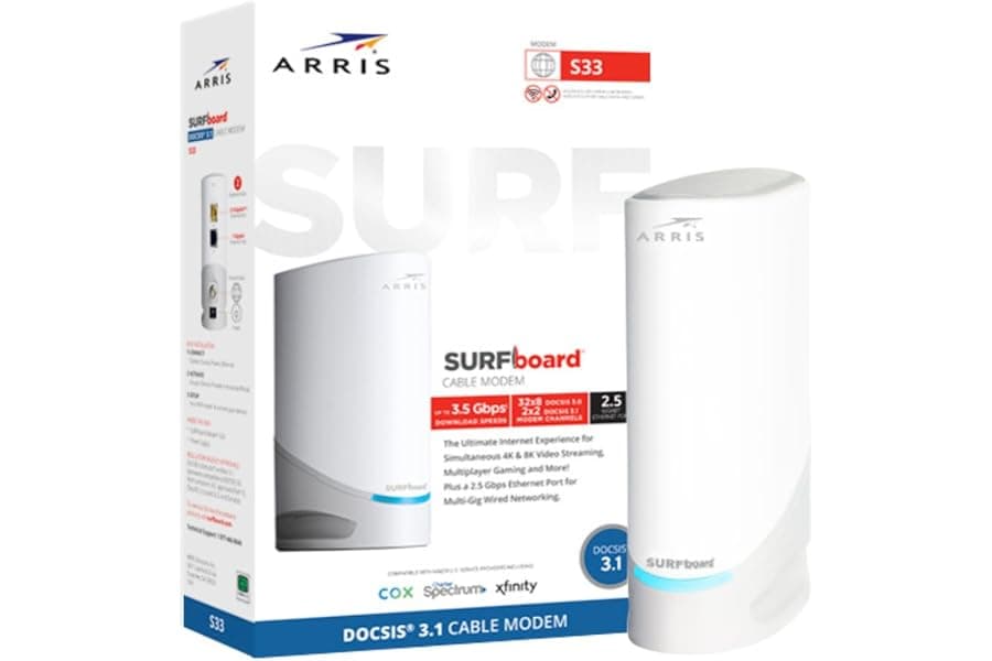 High-Speed Multi-Gig Cable Modem for Gaming