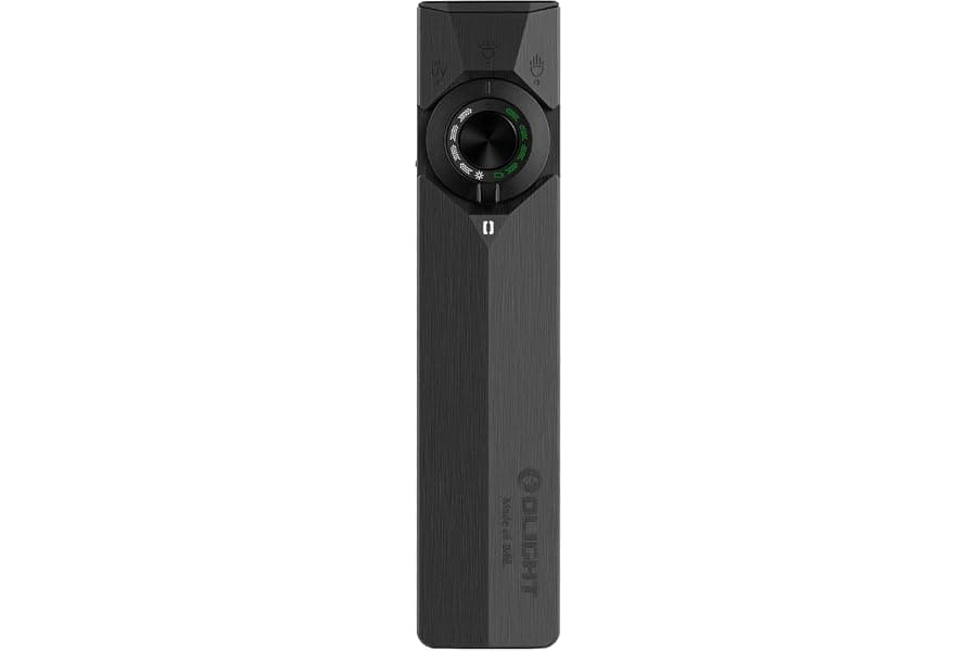 Rechargeable EDC Flat Flashlight with Multi-Beam Design