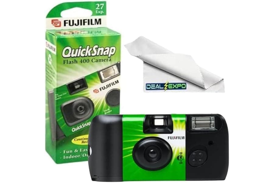 Disposable Flash Camera for Parties & Travel