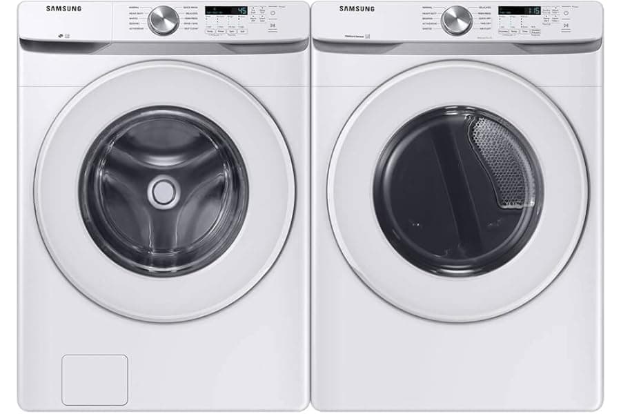 Premium White Front Load Laundry Package