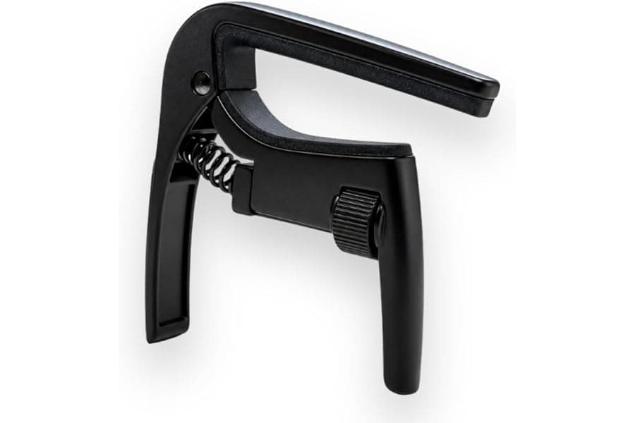 Buzz-Free Guitar Capo with Adjustable Tension