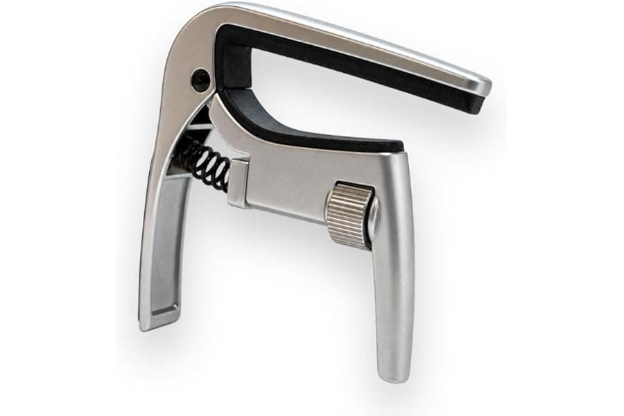 Buzz-Free Guitar Capo with Adjustable Tension