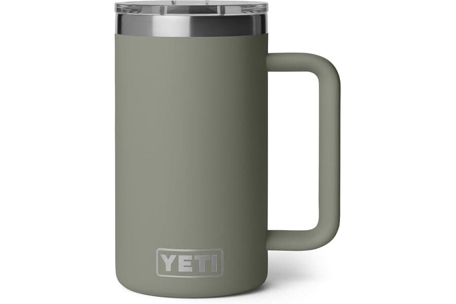 Ceramic-Lined 24oz Mug for Coffee That Stays Hot All Day