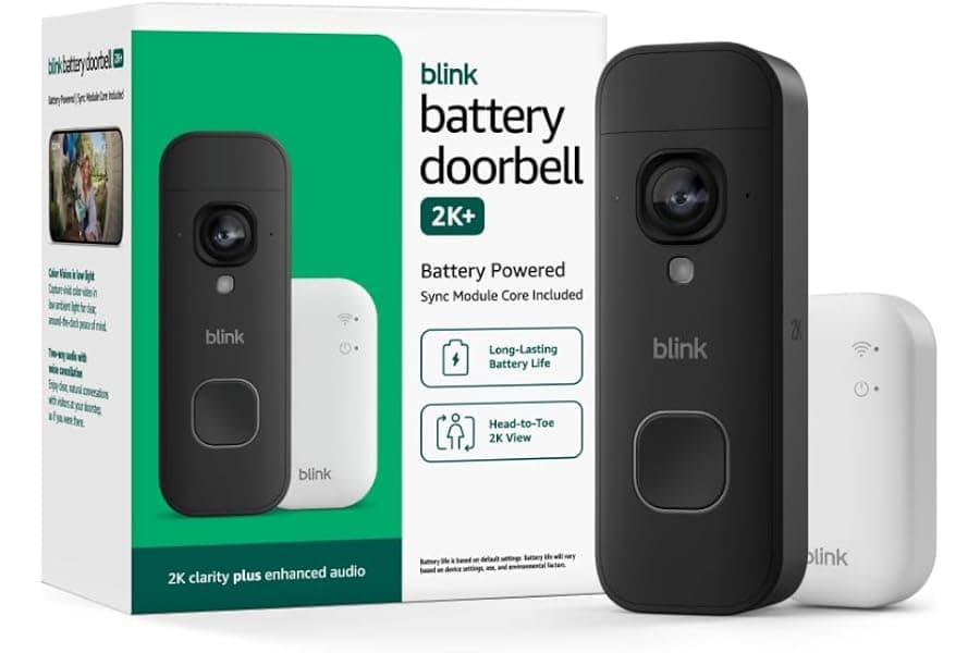 Wireless 2K Video Doorbell for Smart Homes