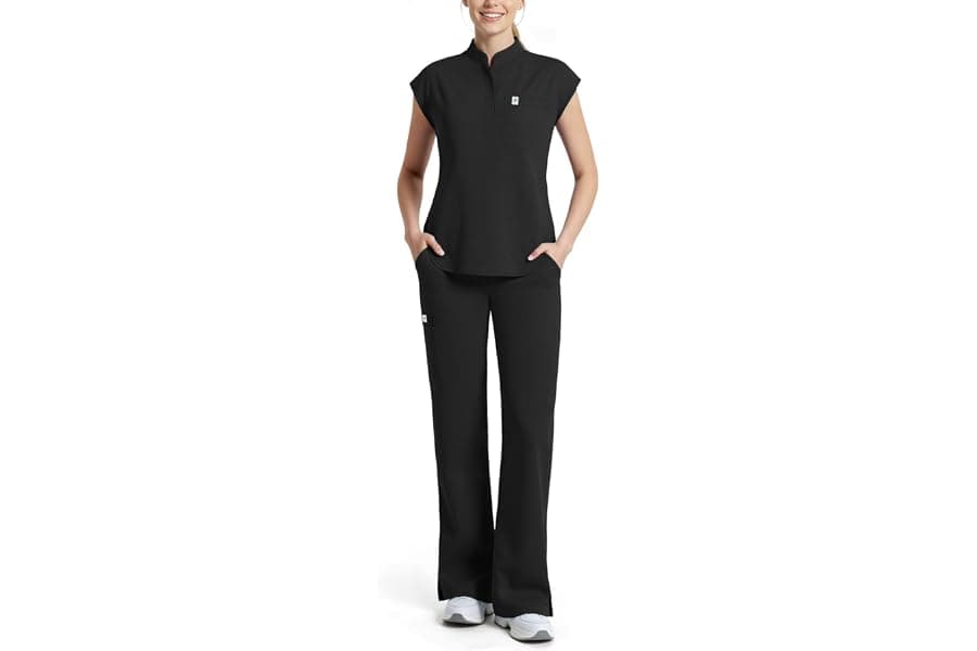 Best Women's Medical Scrubs with Multiple Pockets
