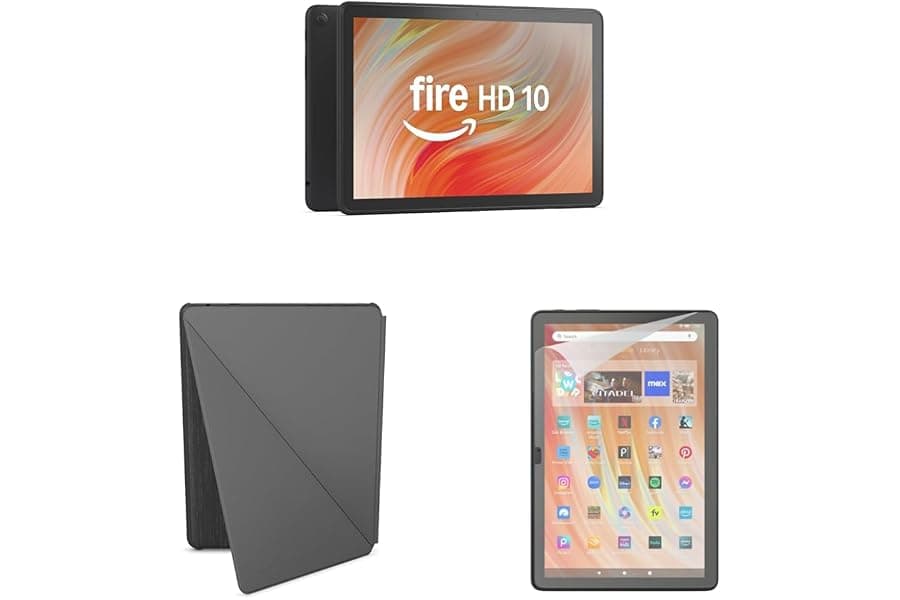 Budget-Friendly 10-Inch Tablet Bundle with Protection
