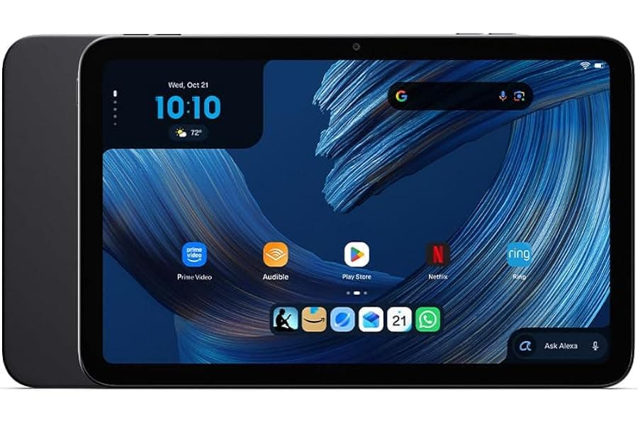 Compact 8-Inch Tablet with Alexa Support and All-Day Battery