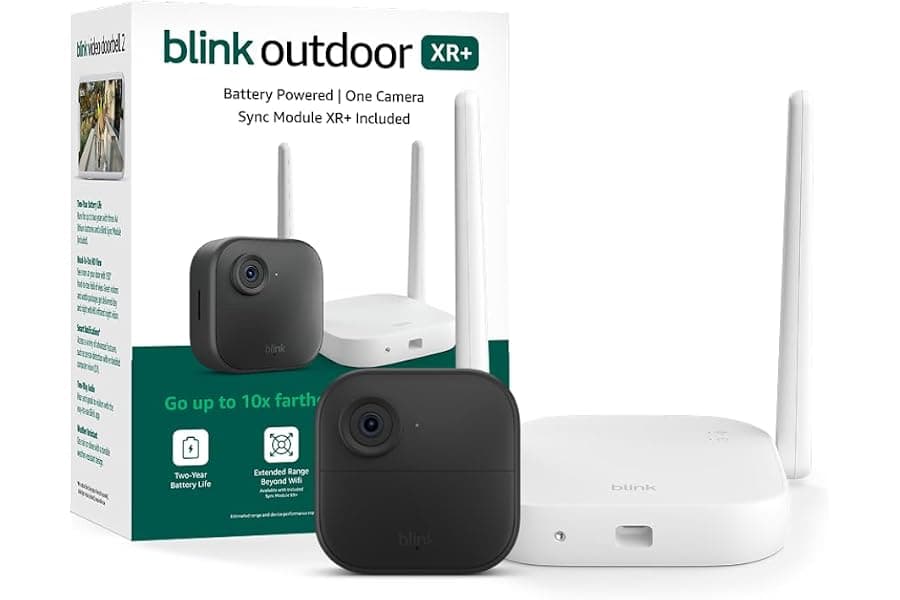 10x Wireless Outdoor Security Camera with Extended Range
