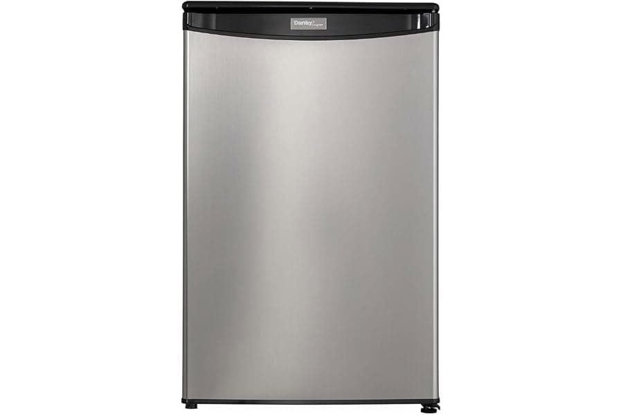 Compact Stainless Steel Refrigerator 4.4 cu. ft.