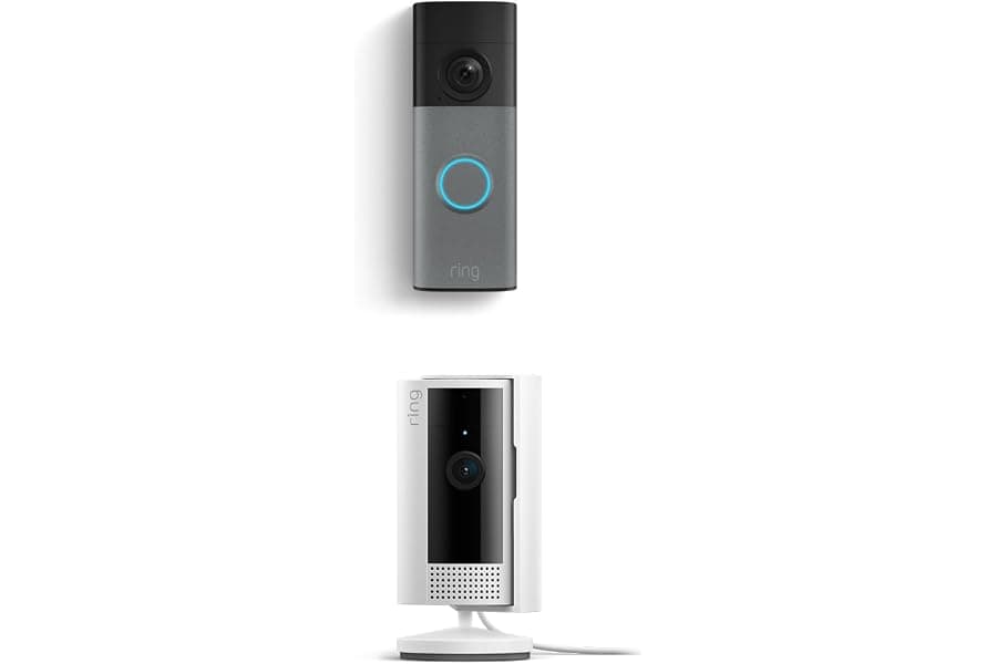Smart Battery Doorbell with Indoor Camera System