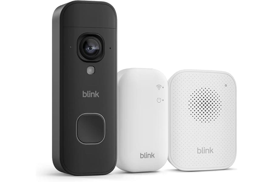 Smart Wireless Video Doorbell With Chime Bundle