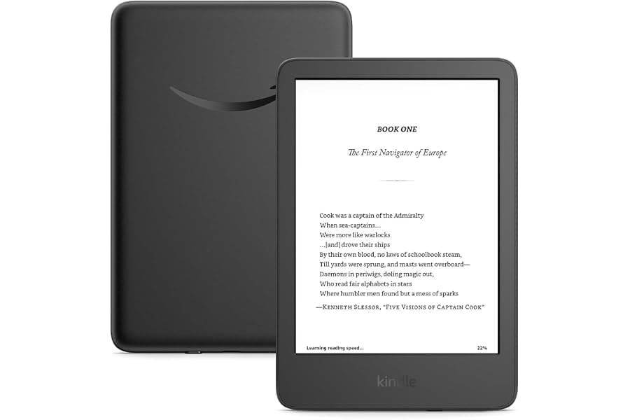 Lightweight E-Reader with Sharp Display