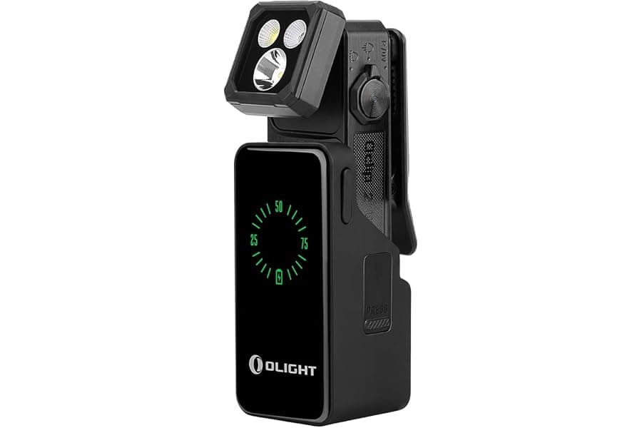 Best Rechargeable EDC Clip Light for Work & Emergency